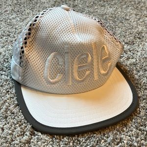 Ciele mesh hat. White. Never worn